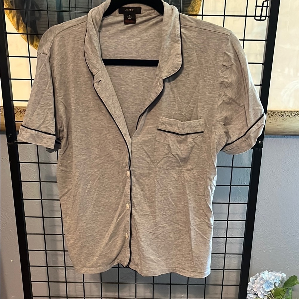J. Crew Gray Women's Pajama Top
